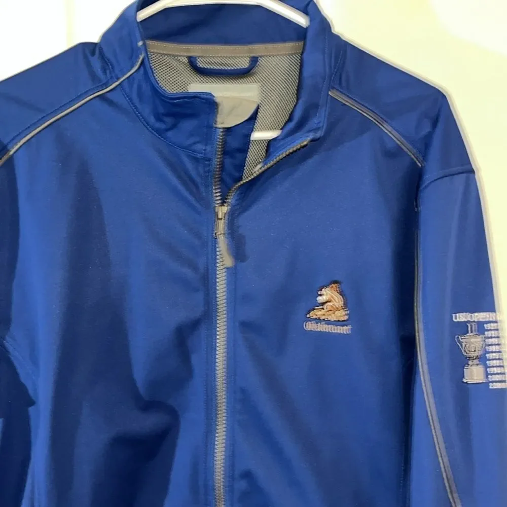 Duke Royal Blue Jacket CB Weathertec Vented List of US Open Winners Oakmont, PA